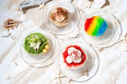 4種のオリジナル夏氷　各1,900円