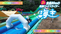 「愛知県「吉良ワイキキビーチ」にスライダーパーク登場　海水浴も一緒に一日中楽しめる」の写真