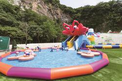 「愛知県「吉良ワイキキビーチ」にスライダーパーク登場　海水浴も一緒に一日中楽しめる」の写真