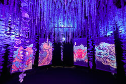 「名古屋で世界初の没入型デジタルアートミュージアム「動き出す妖怪展」開催　会場公開」の写真