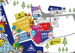 「富士山の麓で異文化キャンプフェス開催！　世界のグルメや仮装、ショーなど体験満載」の写真