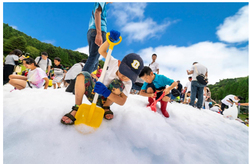 「神戸市の六甲高山植物園で「真夏の雪あそび」が初開催！　植物と虫を学べるイベントも」の写真