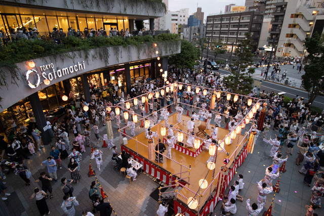 墨田区民納涼民踊大会│（C）TOKYO-SKYTREETOWN