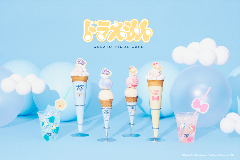 ドラえもんジェラート・クレープ・ソーダ│（C）Fujiko-Pro, Shogakukan, TV-Asahi, Shin-ei, and ADK