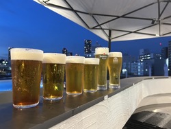 「入場無料！大阪市西区で親子参加型「玩具花火大会」開催　お父さんたちが火をつける！」の写真