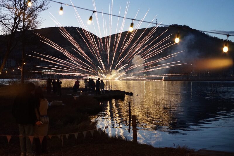 白樺湖夏祭り花火大会