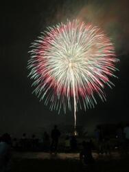 おぐに夏まつり「町民花火大会」