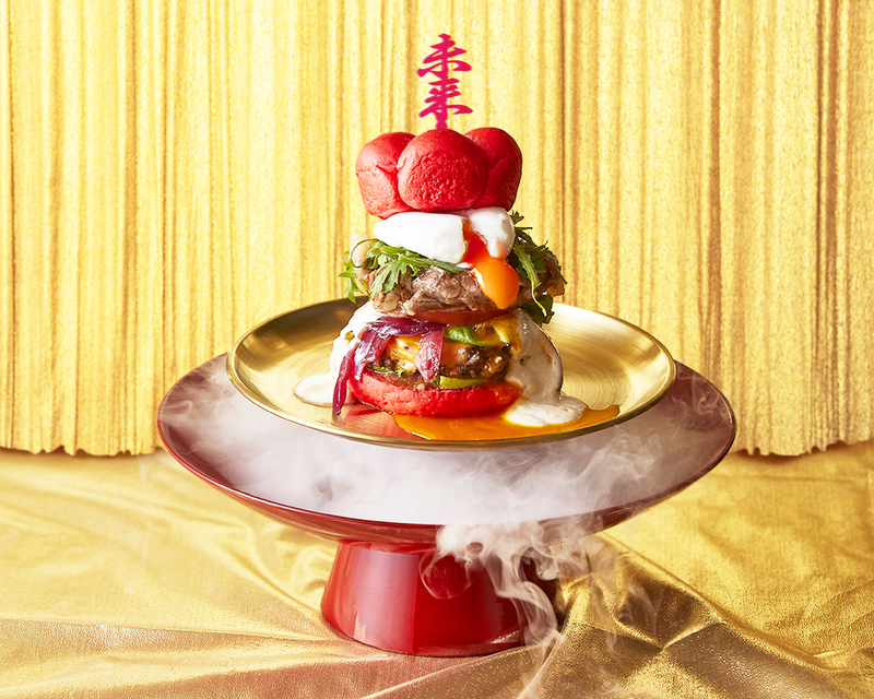 豪華絢爛バーガー -梅未来- 3,000円