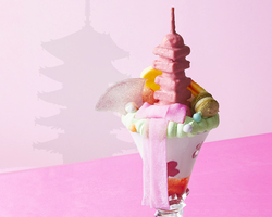 KAWAII五重塔パフェ 2,600円
