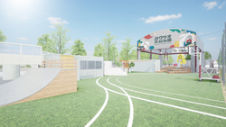 「川崎市にアーバンスポーツの新拠点「カワサキ文化公園」がオープン　親子向けエリアも」の写真