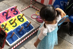 「幕張豊砂で「キッズサマーフェスタinとよすなうみかぜ広場」が開催　縁日＆鉄道体験も」の写真