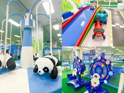「茨城県のイオン笠間店に室内遊園地「キッズランドUS」が誕生！　親子で一日中楽しめる」の写真