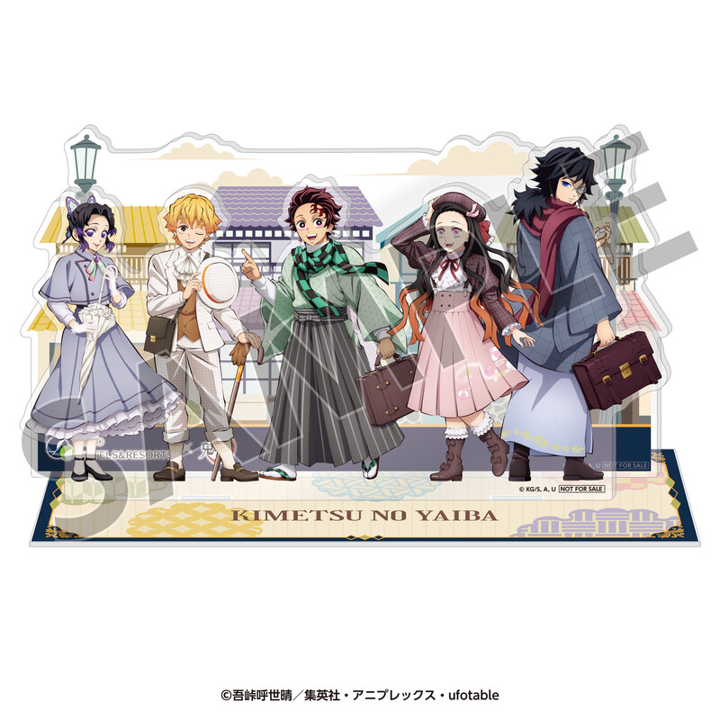 【A賞】「鬼滅の刃」オリジナル集合アクリルスタンド 　※イメージ