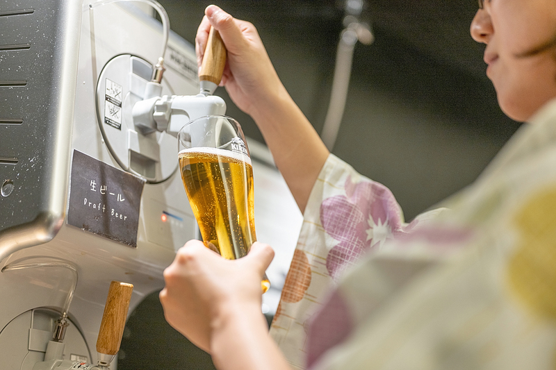 夕食・朝食時のドリンク飲み放題