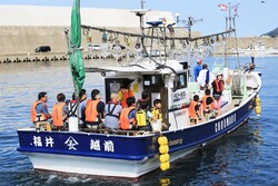 「福井県最大級の港町で「越前さかなまつり」が開催！　鮮魚競り体験や魚のつかみ取りも」の写真
