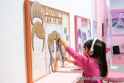 キュアキッスと一緒にヘアアレンジを楽しもう！