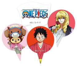 付属品5　　｢イラスト入り紙ピック｣　1枚×4種セット