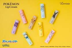 「ポケモンファン必見！　大人かわいいデザインのリップクリーム全8種類が新発売」の写真