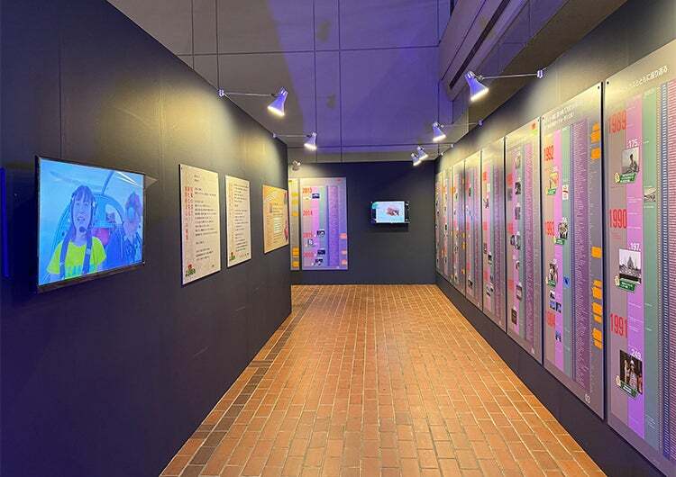 放送回パネル（過去の展示の様子　※写真は愛知会場）