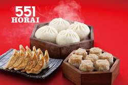豚まん（６個入）１,３８０円、焼売（１０個入）８５０円、焼餃子（１５個入）６００円