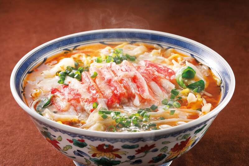 蟹入り北の贅沢拉麺（1杯）2,800円〈各日50点限り〉