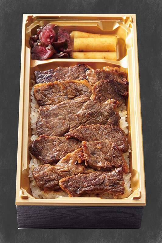 「三重/やき肉千力」松阪牛カルビ弁当