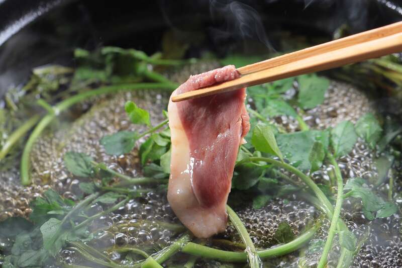 「島根/鴨専門店カナール」夏の本鴨しゃぶ鍋セット