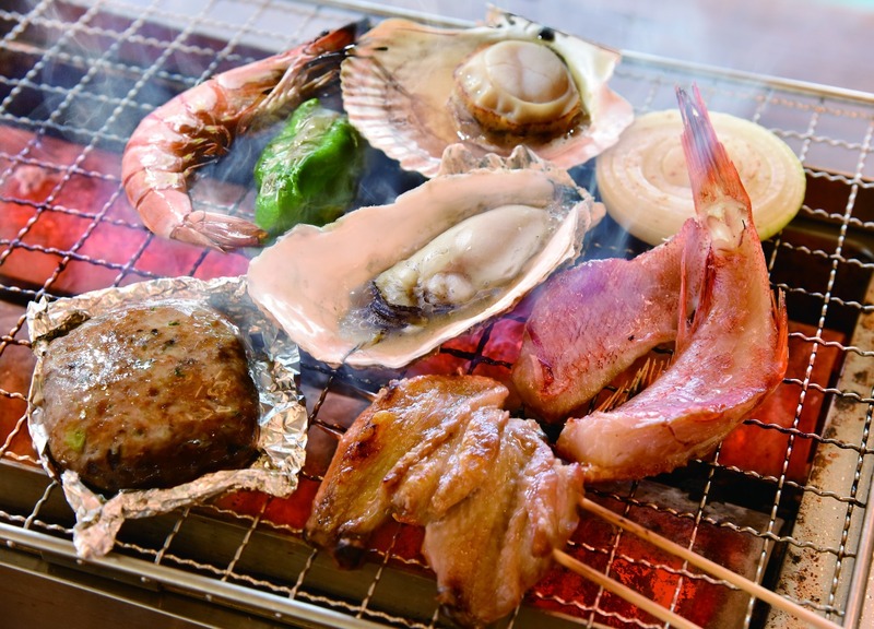 手ぶらで気軽に楽しめる新鮮魚介のバーベキュー