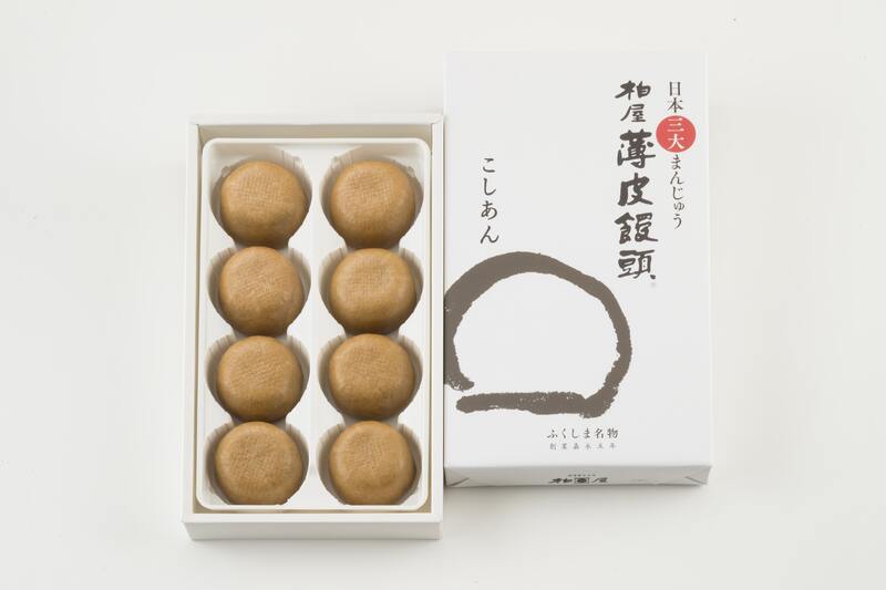 福島県の三大銘菓・柏屋の「薄皮饅頭」