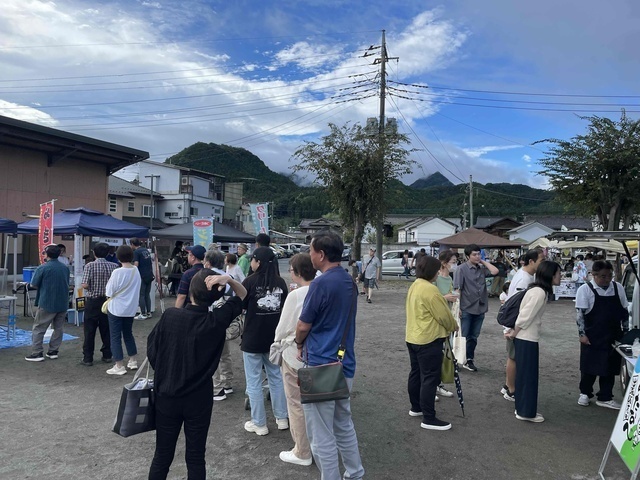 第1回 しもにた青空市（第1回しもにた青空市会場写真／下仁田町商工会）