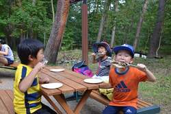「長野・国営アルプスあづみの公園で本格渓流釣り体験　手ぶらでOK＆その場で塩焼きに！」の写真