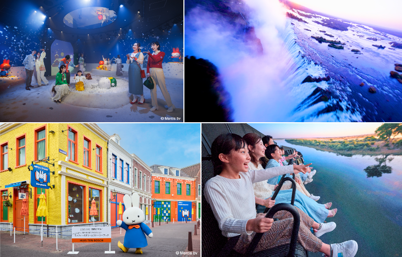 左）「ミッフィーのドリームストーリーブック」イメージ、右）「AIR CRUISE the RIDE（エアクルーズ・ザ・ライド）」イメージ