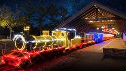 光るSL ロムニー鉄道