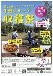 「岡山県で「牛窓オリーブ収穫祭」が開催！　無料の収穫体験＆搾りたてオイルの試飲も！」の写真