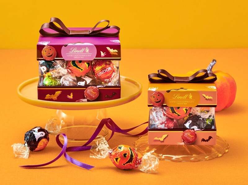 Lindt Chocolat Boutique & Café  「リンドール リボンギフトボックス」  6個入1,425円/14個入2,831円