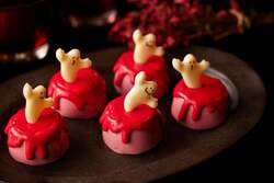 ピスタチオフランボワーズムース