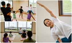 キッズヨガ＆アート（CHOSHI WELLNESS DAYS）