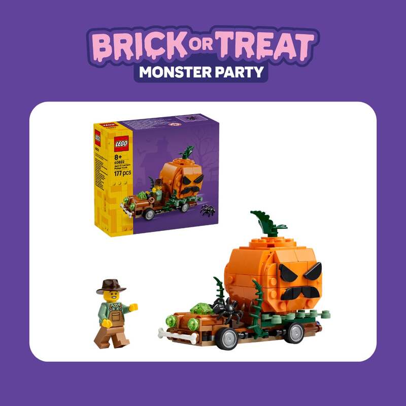 ハロウィン限定 レゴキット「40822」+ポップコーンセット