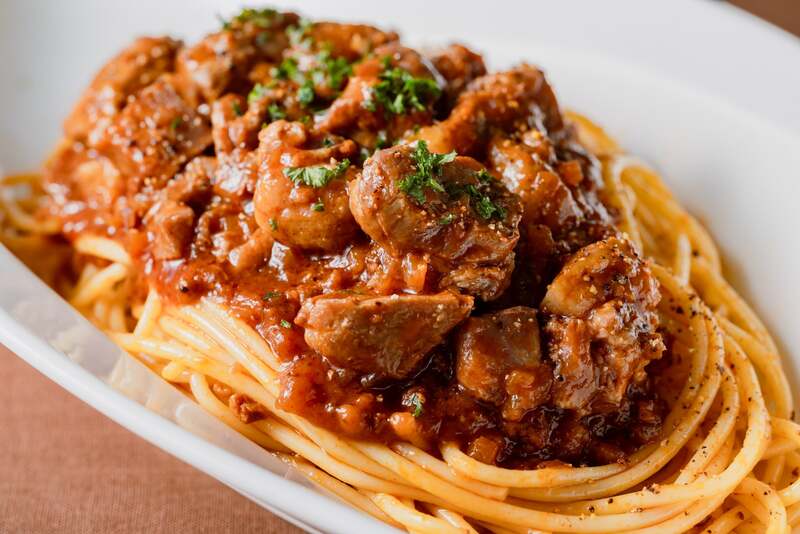 ごろごろ肉のボローニャ風パスタ《イタリア》