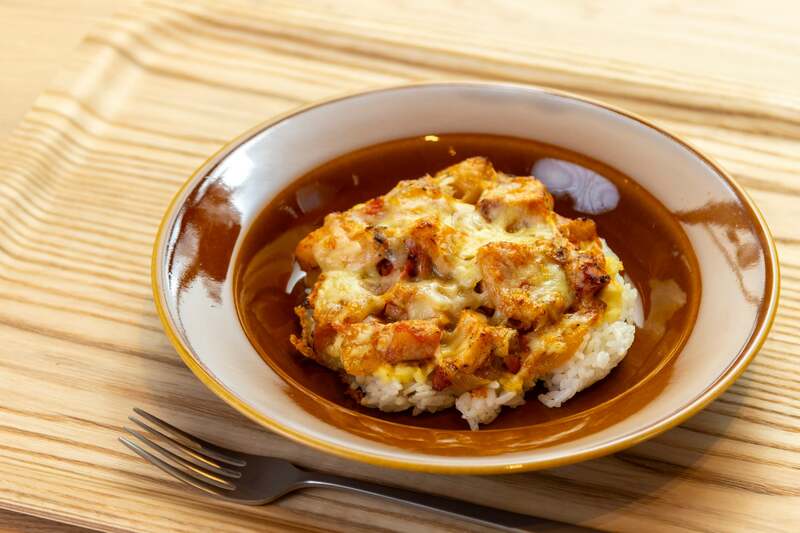 生しょうゆ糀のチキントマトドリア