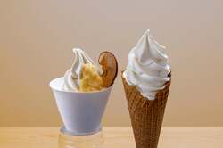 糀甘酒ソフトクリーム