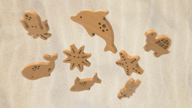 SAND FISHING　砂の中にいる魚をつかまえよう！