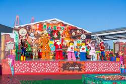 「愛知県名古屋市のレゴランドでクリスマスイベント開催！　親子で楽しむ光と音の体験」の写真