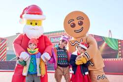 「愛知県名古屋市のレゴランドでクリスマスイベント開催！　親子で楽しむ光と音の体験」の写真