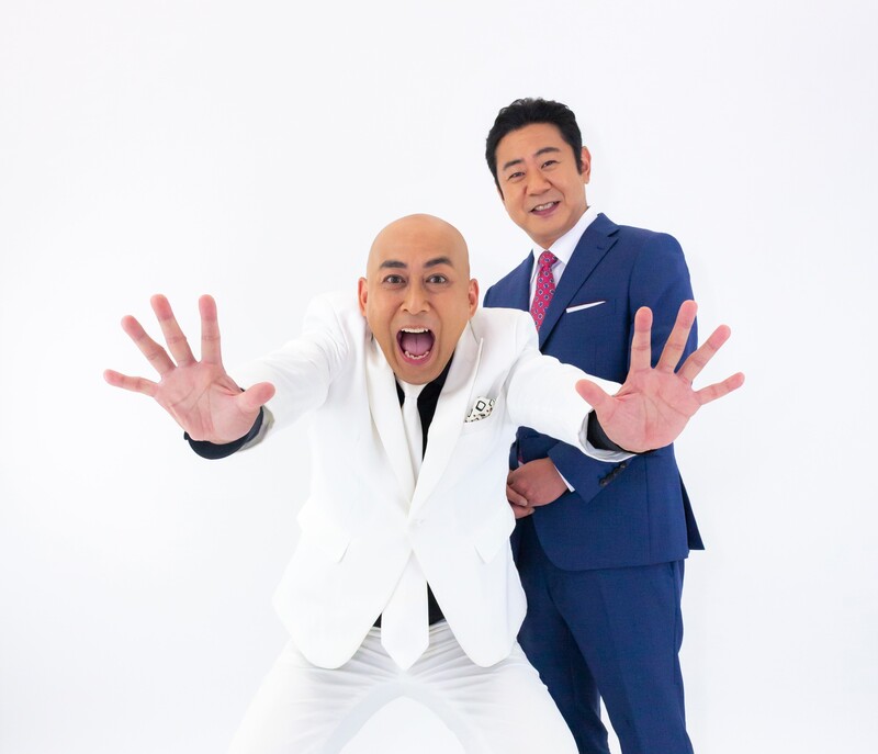 錦鯉（左：長谷川雅紀さん、右：渡辺隆さん）