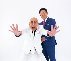 錦鯉（左：長谷川雅紀さん、右：渡辺隆さん）