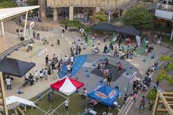 「千葉県柏市のららぽーと柏の葉でアーバンスポーツ体験イベント開催！　参加無料」の写真