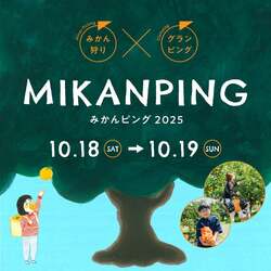 「みかん狩り×グランピングが融合！収穫体験型イベント「みかんピング」が和歌山で開催」の写真