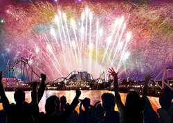 「USJが最大26時間遊び放題！　約4,000の花火で新年迎えるカウントダウンイベント開催」の写真