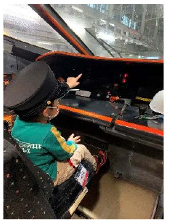 ※運転台見学のイメージ